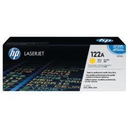 hp 122A Toner, Yellow Single Pack, Q3962A